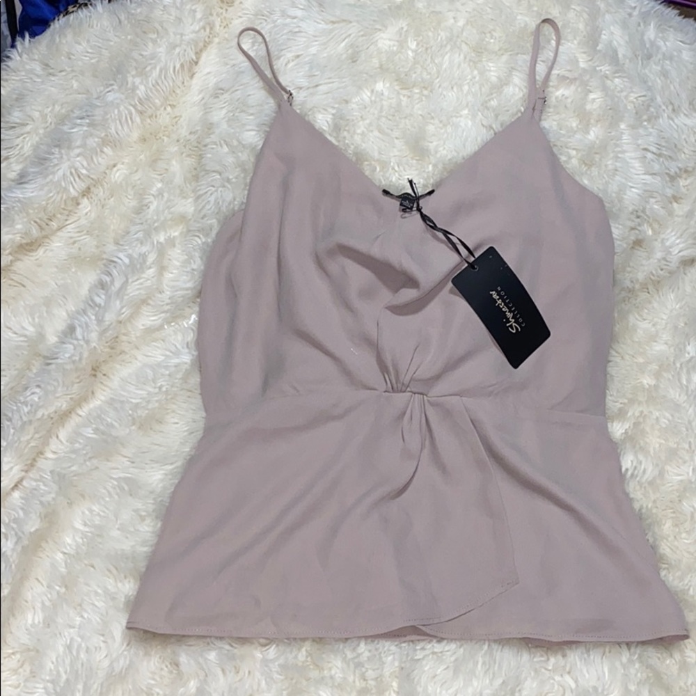 Gorgeous tan blouse